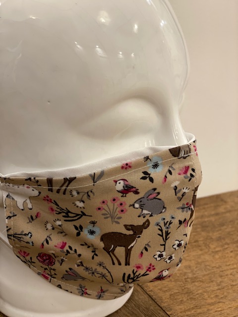 Dame mondmasker hert