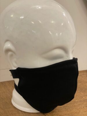 Dames mondmasker zwart