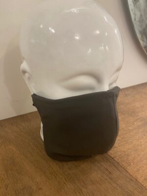 Heren mondmasker olijf