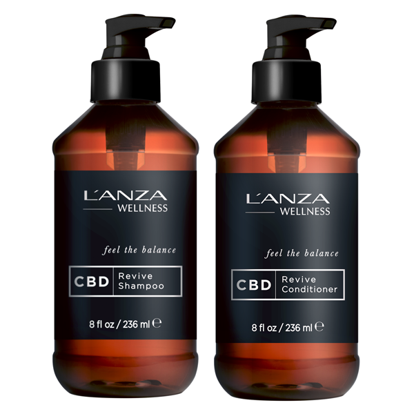L’anza Wellness CBD Shampo + Conditioner