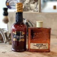 NOVON WHISKY CREAM COLOGNE WOODY AFTERSHAVE BALSEM & COLOGNE WOOD BARREL