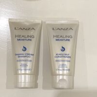 L'anza Healing Moisture Travelset - shampoo & cobditioner drooghaar