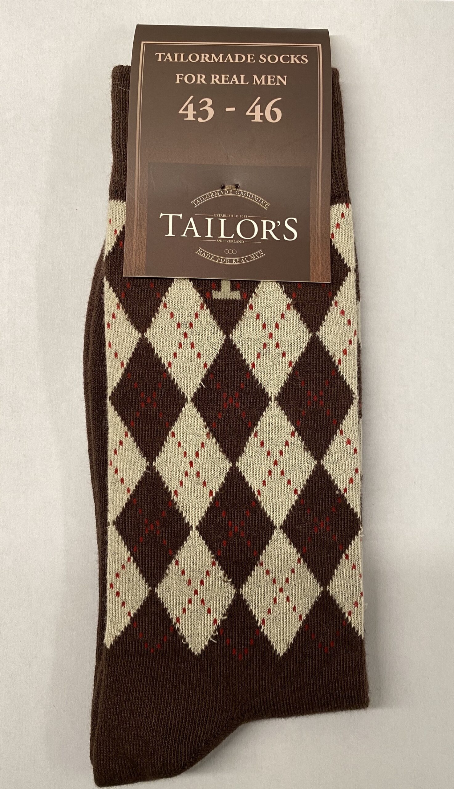 Tailor's Grooming sokken zout maat 43-46